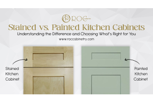 Stained vs Painted Kitchen Cabinets
