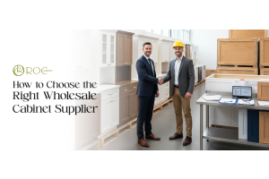 choose right wholesale cabinet supplier