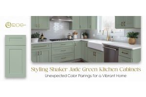styling shaker jade green kitchen cabinets