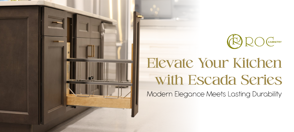 elevate your kitchen with ROC's escada series
