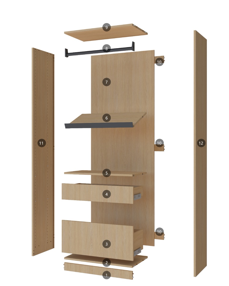 Closet Specifications